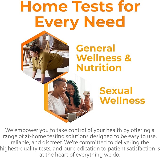 at Home Vitamin D Test Kit - Easy to Use & Accurate Blood Test for 25(OH) D Levels to Test for Vitamin Deficiencies - CLIA Certified Labs - FSA/HSA Accepted