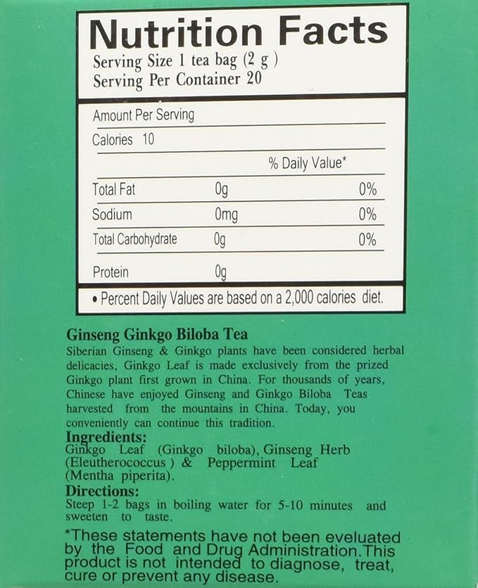 Royal King - Ginseng Ginkgo Biloba Extract Oral Liquid, 10 ml x 30 bottles