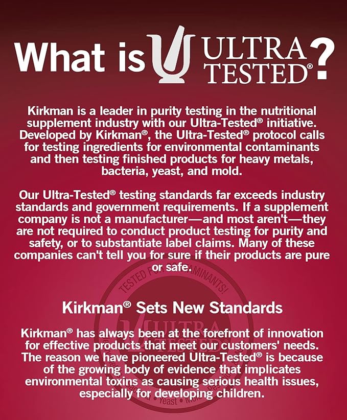 Kirkman Super Nu-Thera Multivitamin Teen & Adult
