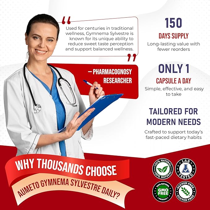 Ultra Gymnema Sylvestre Supplements - Enhanced with Berberine Ceylon Cinnamon Holy Basil for Optimal Immunity, Pancreatic & Circulatory Function