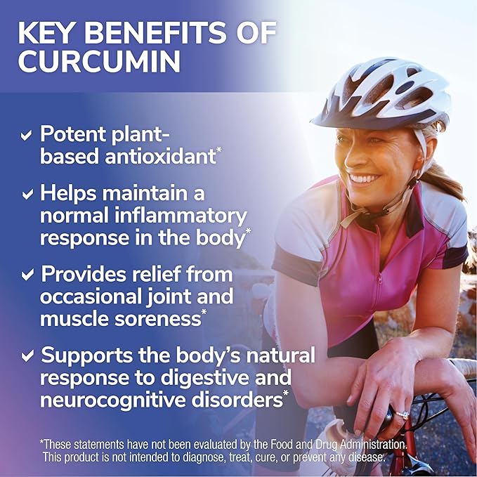 TetraCumin SR Joint Support Supplement, Sustained Release Turmeric Curcumin Metabolite, Proprietary Joint Supplements for Women & Men, Helps Promote Muscle & Joint Health, 120 Capsules