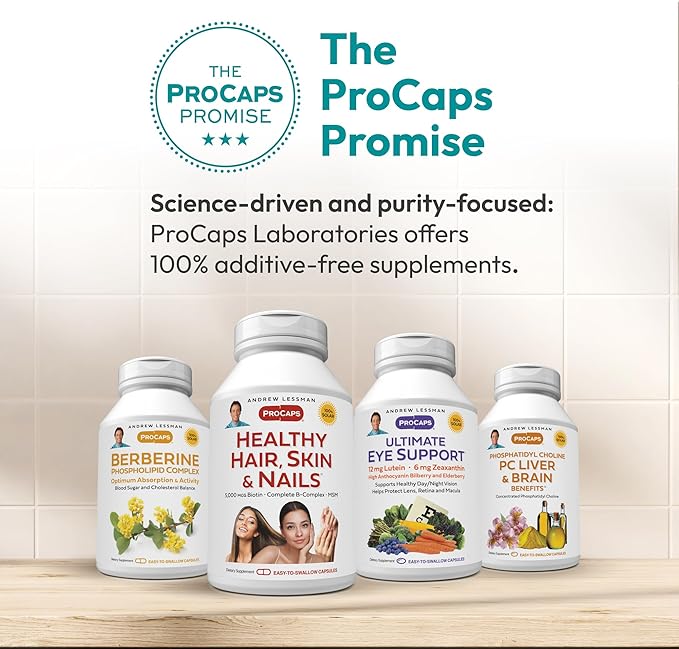 ANDREW LESSMAN Ginkgo 120 Plus Ginseng 200mg - 30 Capsules - Standardized Extract Blend to Support Brain, Memory and Cognitive Function. Adaptogen, Combats Stress and Fatigue. No Additives