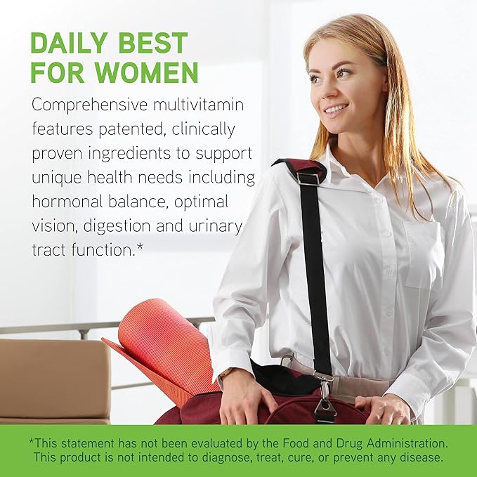 DAVINCI Labs - Daily Best Women - A Dietary Supplement with Vitamin B6, Vitamin B12 Vitamin C, Vitamin K2, and More - Vegetarian, Gluten-Free - 90 Capsules