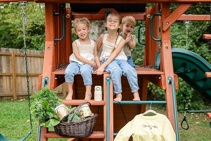 Kids Greens Powder, 30 Servings, Parrot Peach Ring, Superfood Drink Mix with Fiber for Digestive Health, Organic Fruits & Vegetables, Antioxidants, Real Food Ingredients, Ages 2+