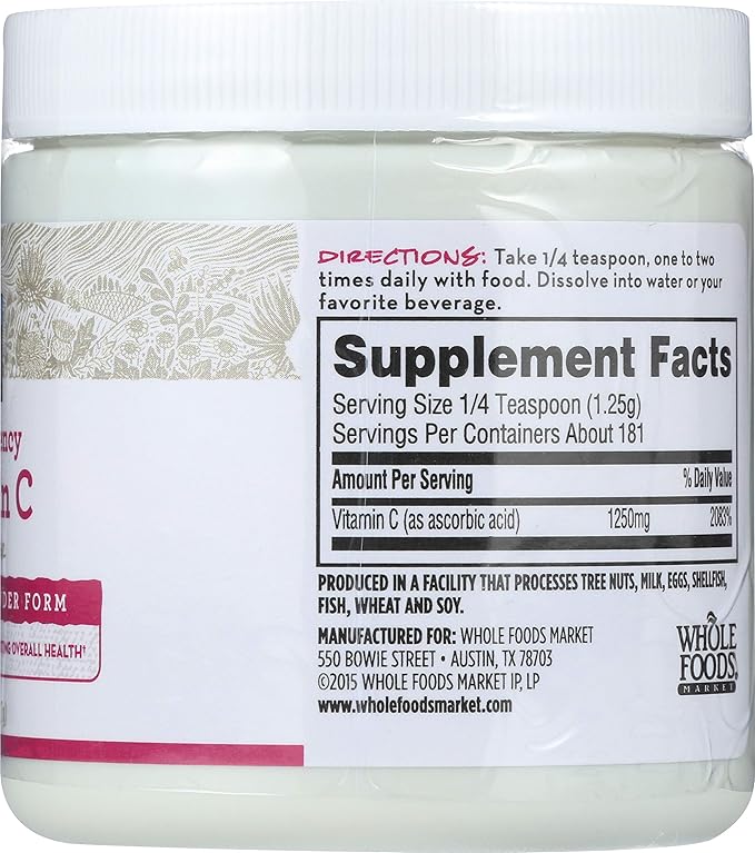 365 Everyday Value, High Potency Vitamin C Powder, 8 oz