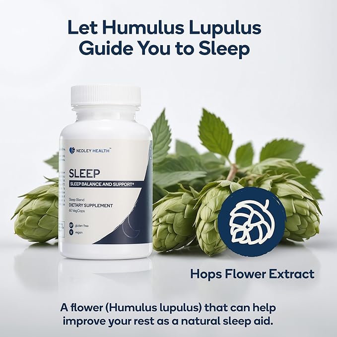 Sleep - Natural Sleep Aid Supplement - Relax & Restore with Melatonin, L-Theanine, & Herbal Extracts - 60 Veggie Capsules (Sleep)