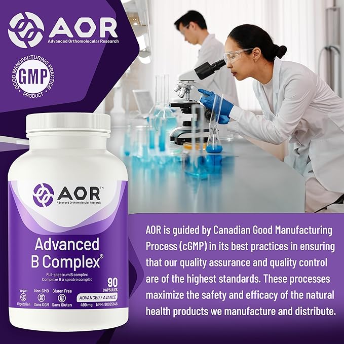 AOR Advanced B Complex, 90 CT