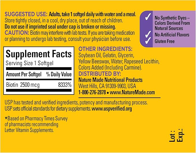 Nature Made Vitamin B12 500 mcg, Dietary Supplement for Energy Metabolism Support, 100 Tablets, 100 Day Supply