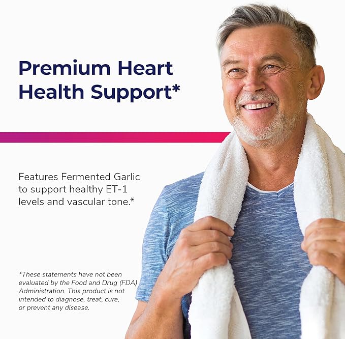 Vaso Calm - Healthy Blood Balance Supplement - Features Fermented Garlic, Celery and Grape Seed Extract, Hibiscus, and Vitamin K2 - Made in The USA