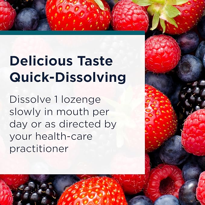 Designs for Health Vitamin B12 Lozenges - B12 Vitamins 5000 mcg Methylcobalamin - Vitamin B12 Supplements - Vegan + Non GMO, Natural Berry Flavor (60 Quick Dissolve Lozenges)