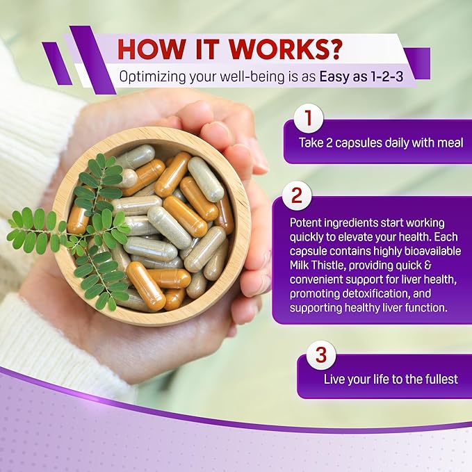 Milk Thistle NAC Beet Root Artichoke Dandelion - Made in USA