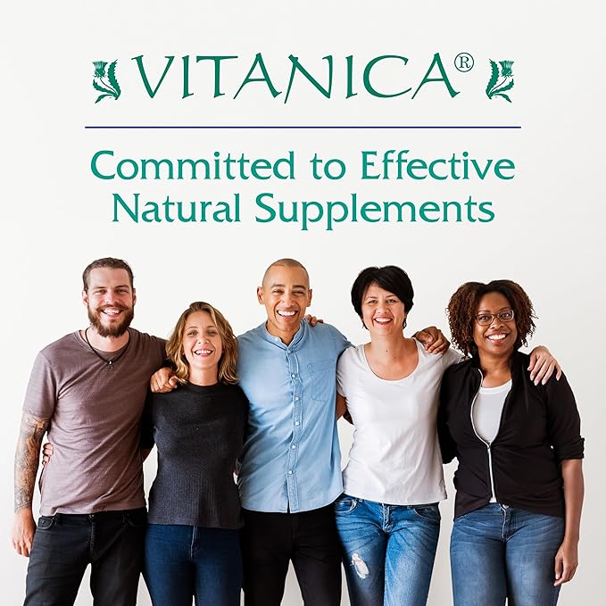 Vitanica Ginkgo Biloba Extract Supports Circulation and Cognitive Health, Standardized to 24% Flavone Glycosides, 6% Terpene Lactones, Vegan, Non-GMO, Gluten Free, 90 Capsules (Ginkgo Pro Logo)