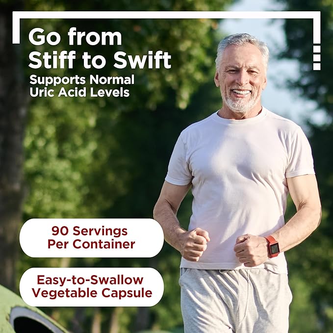 Tart Cherry Extract Capsules with Celery Seed Extract and Bilberry for Joint Support, Muscle Recovery, and Uric Acid Flush Support, Made in The USA - 90 Tart Cherry Capsules