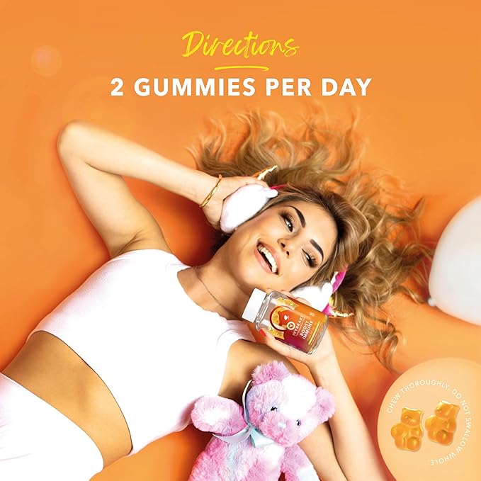 Vibrant Skin Gummies Boost Immune Gummies - 60 Count