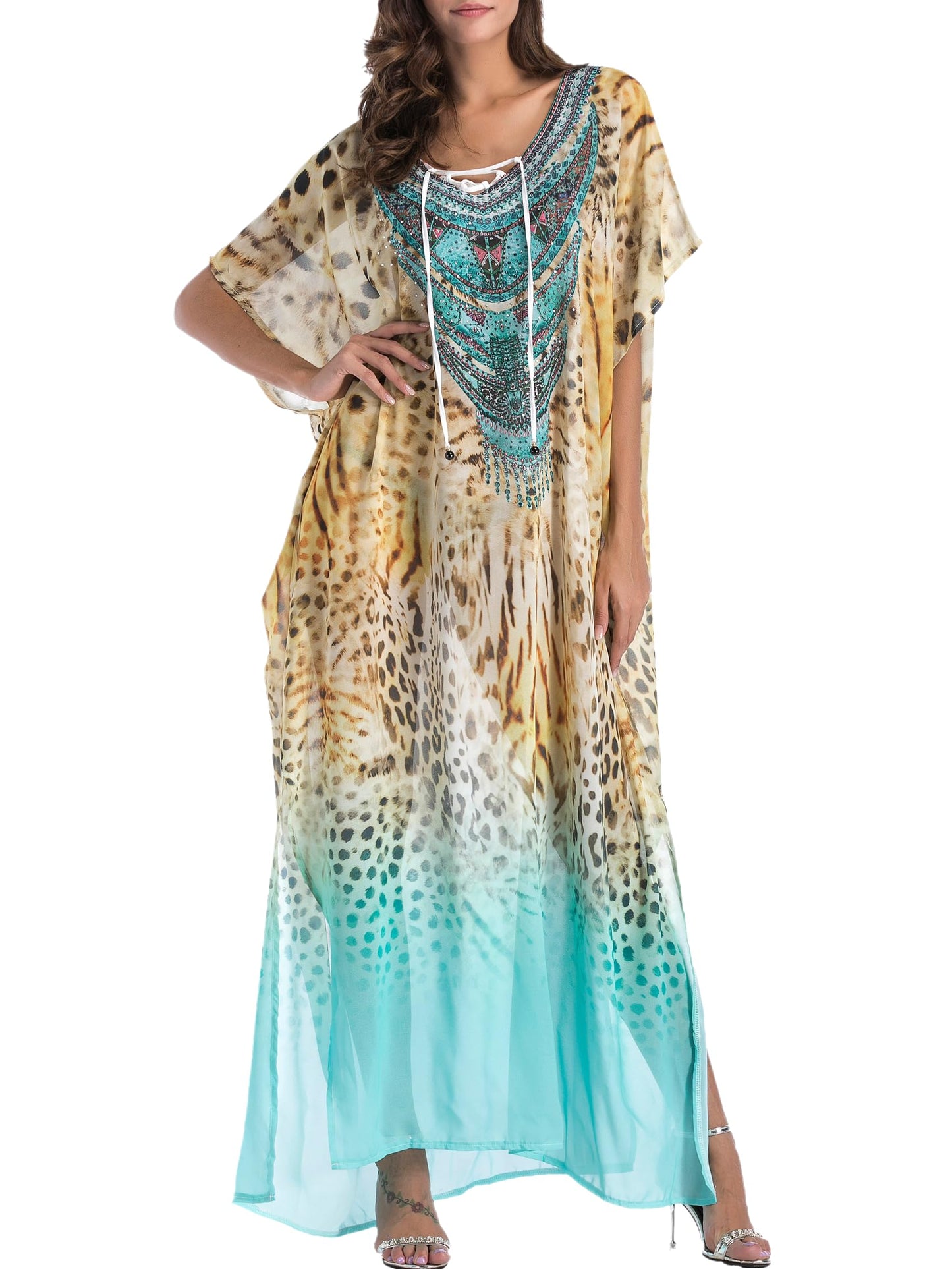 SMUDGE Life Swimsuit Coverup for Women Beachwear for Bathing Suits and Swimwear