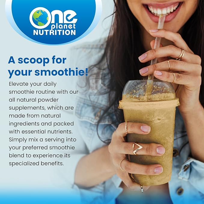 Nano Ashwagandha Leaf & Root Powder 8 oz (227 Servings), 10:1 Extract, Supports Mental Clarity, Non-GMO, Vegan, Gluten-Free