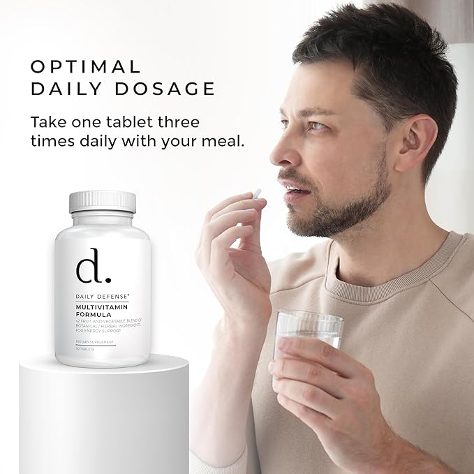 Fruit and Veggies Supplement - Multi Vitamins for Adults w/ Vitamins A, B Complex, D, E, Zinc, Biotin, Calcium - Fruit Vegetable Supplements for Energy & Immunity Support - Vitamins Supplements