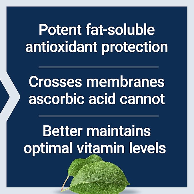 Life Extension Ascorbyl Palmitate 500mg – Fat-Soluble Vitamin C Supplement for Immune Support and Longevity – Water-Soluble Gluten-Free, Non-GMO, Vegetarian – 100 Capsules