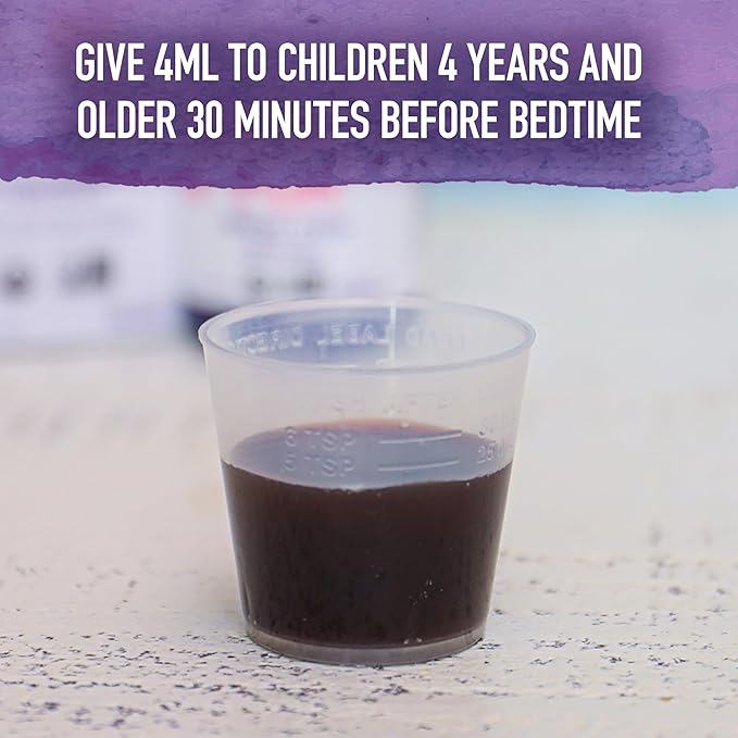 Garden of Life Organics Elderberry Immune Support for Kids with Zinc, Vitamin C - Kids Elderberry & Sleep Immune Syrup Liquid, Bedtime Herbs for Children, No Alcohol, No Added Sugar, 3.92 fl oz