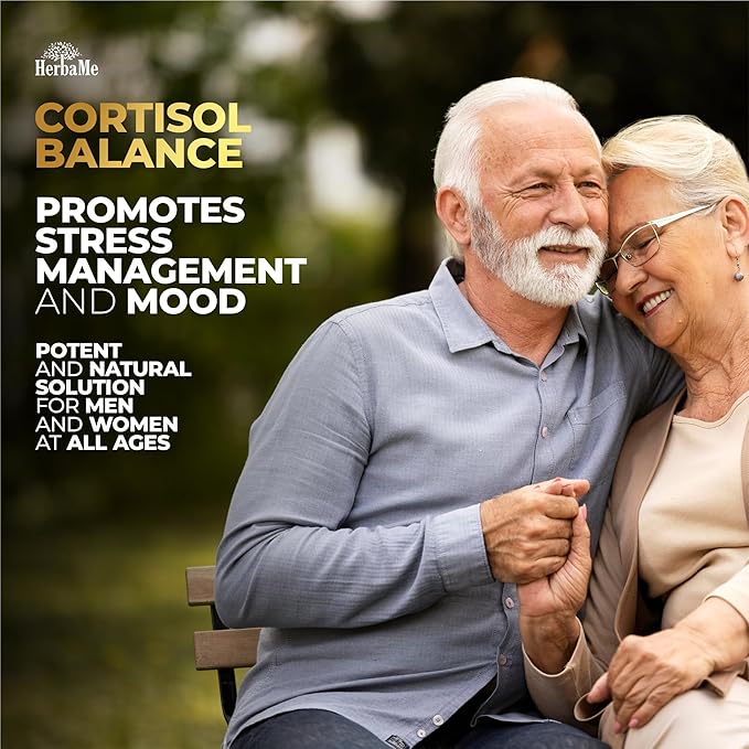 Cortisol Balance and Immune Support Supplement with Ashwagandha, Irish Sea Moss, Black Seed, Vitamin D and Magnesium Complex | Mood Enhancer | Immunity Booster | Stress Relief Pills | 90 Capsules