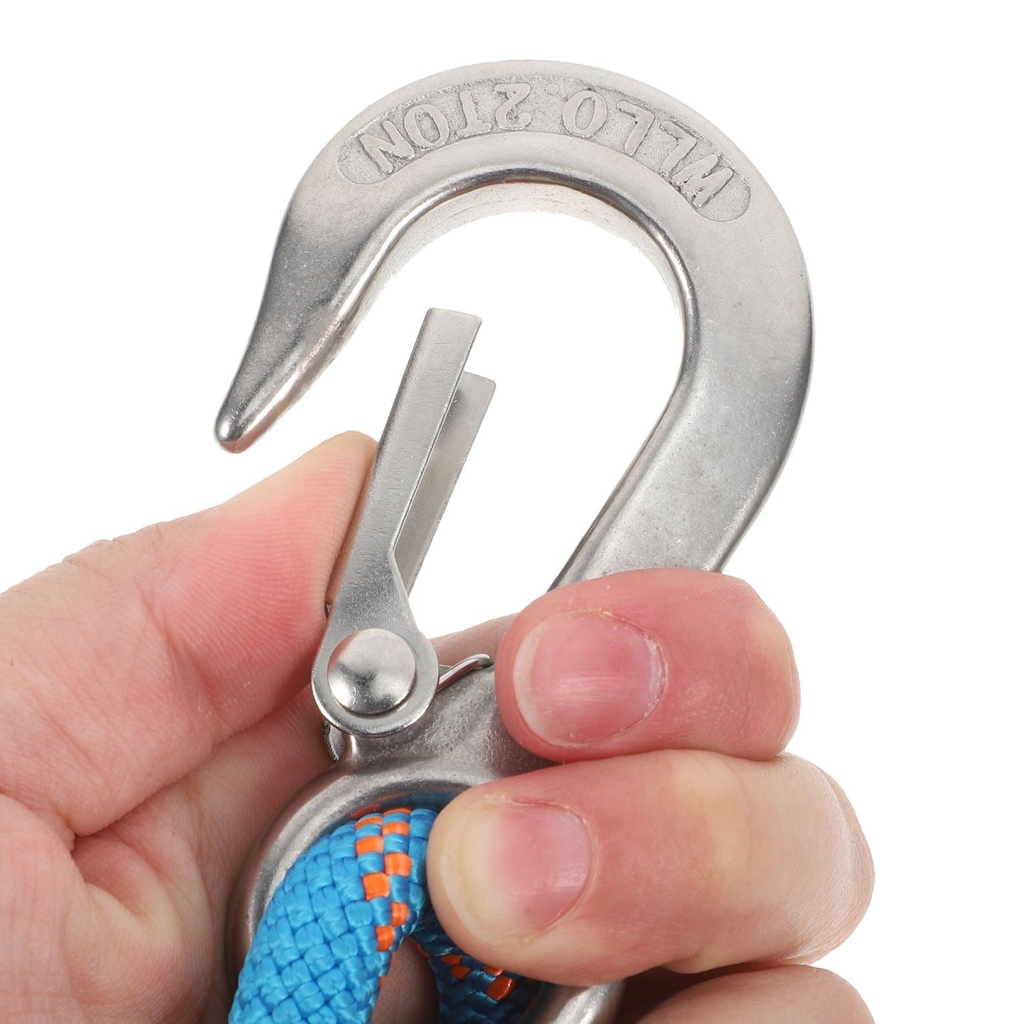 Amosfun tree safety strap Tree Swing Strap Stainless Steel Outdoor Activities 1Set