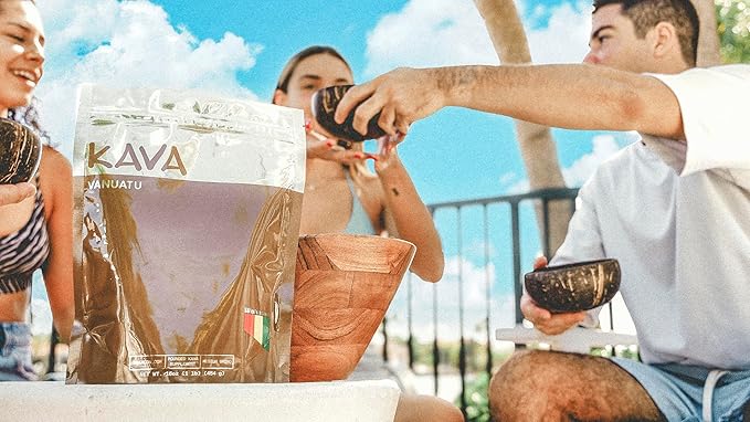 Vanuatu Waka Kava Powder - Premium Noble Kava from Vanuatu (16 oz)