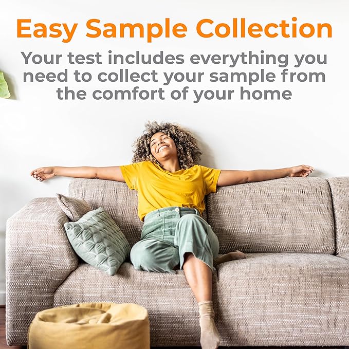 at Home Vitamin D Test Kit - Easy to Use & Accurate Blood Test for 25(OH) D Levels to Test for Vitamin Deficiencies - CLIA Certified Labs - FSA/HSA Accepted