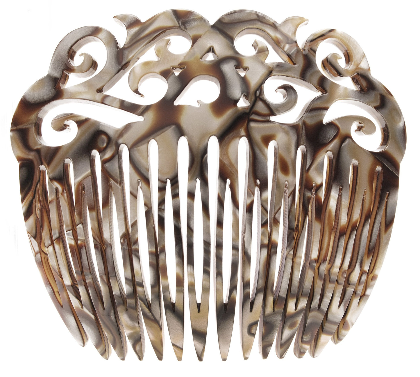 France Luxe Elysee Side Comb - Onyx