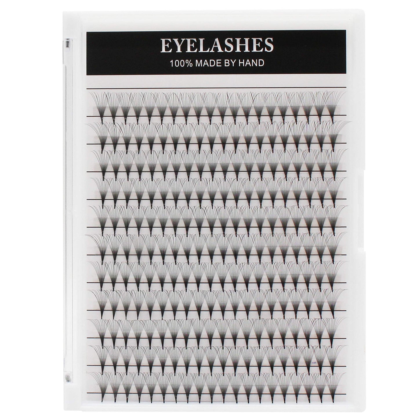 Dedila 10Rows-220pcs Pro Grafting12D Natural Long Premade Fans Eye Lashes Soft and Lightweight Beauty Individual False Eye Lashes Makeup Cluster Volume Eye Lashes Extensions 10-16mm to Choose (14mm)