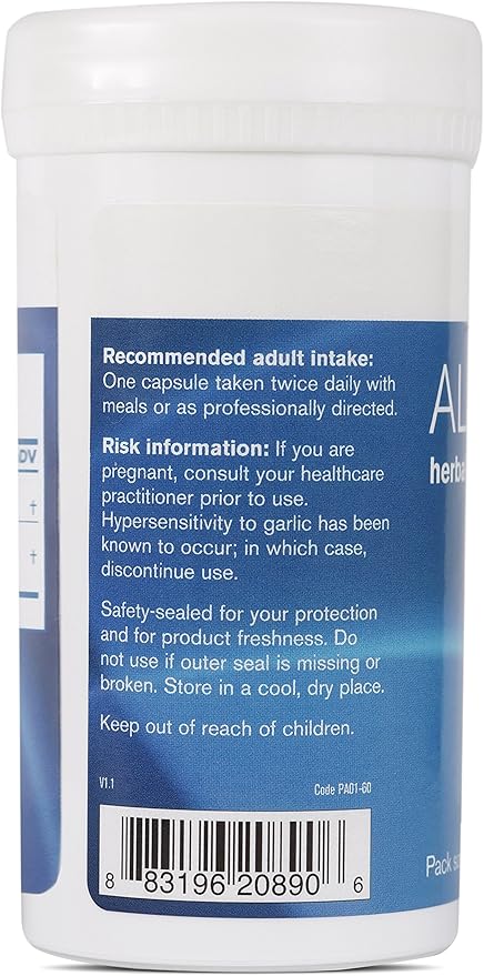 Pharmax Alli-Cinn | Garlic and Cinnamon to Support Immunity, Digestion, and Circulation | 60 Capsules