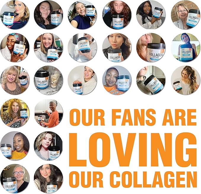 Sandhu's Collagen Peptides Powder & Curcumin with Bioperine| Supports Immune Function