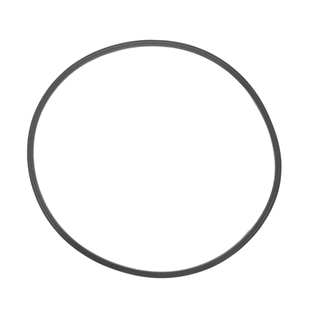 TINKSKY Stool Ring Bar Stool Base Rubber Ring for Noise Reduction Black 1Pack