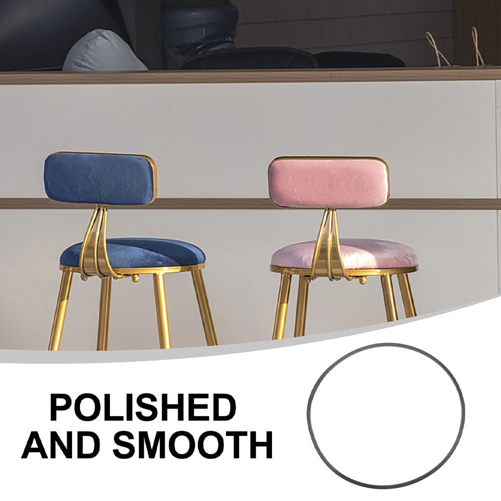 MUSEYA 3Pcs Stool Anti Slip Pad Rubber Barstool Base Ring Pads For Kitchen And Dining Areas