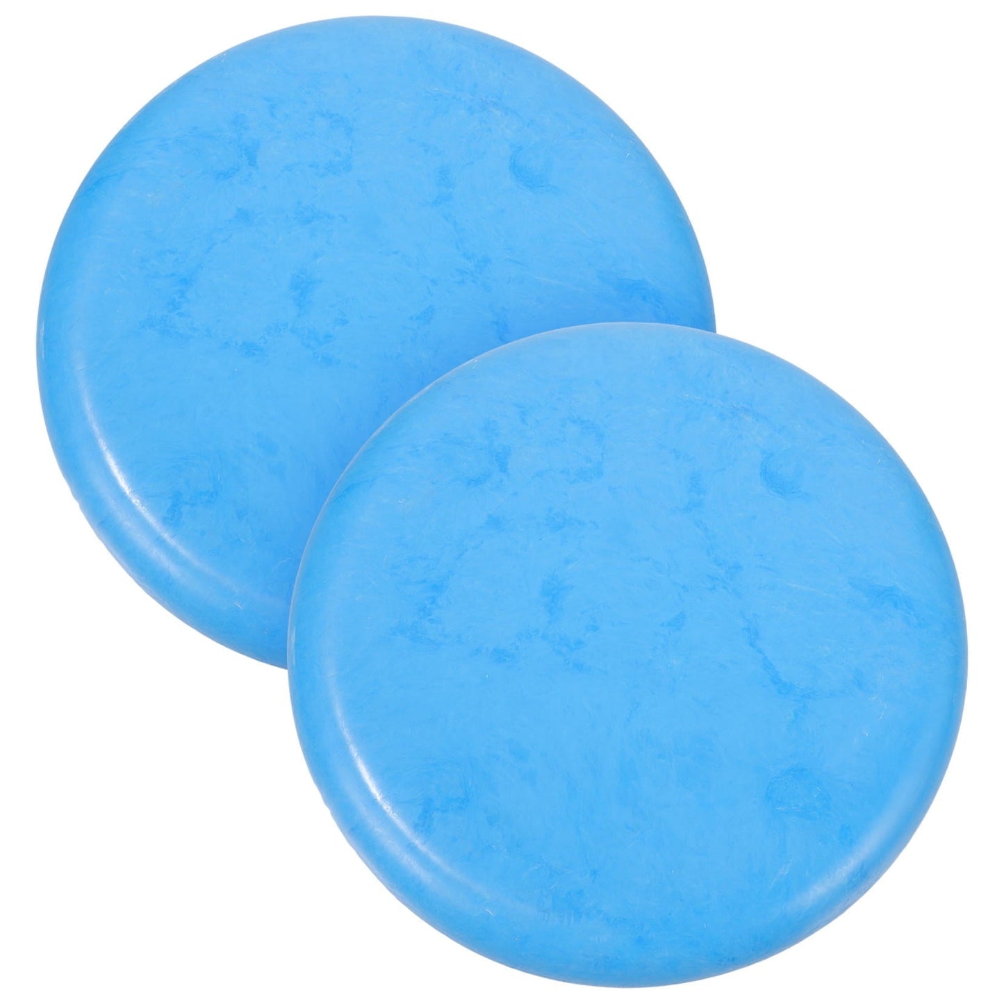 FONDOTIN 2 Set Round Plastic Stool Replacement Seats For Bar Stools Smooth Plastic For Home Kitchen Dining And Bars