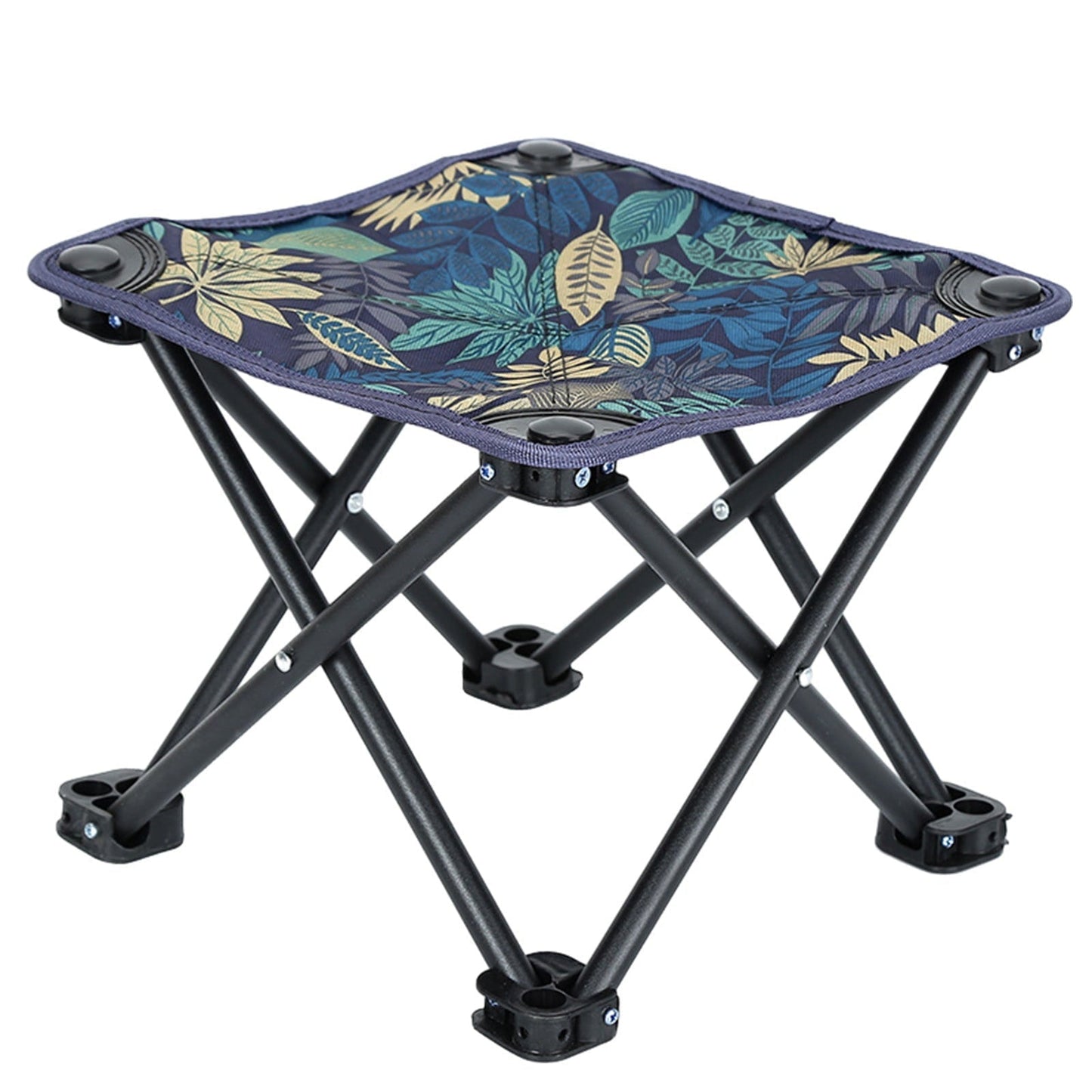 Amacok Outdoor Folding Chair Camping Picnic-Light Portable Chair Camping Picnic Beach Small Horse Zip Self-Driving Fishing Stools