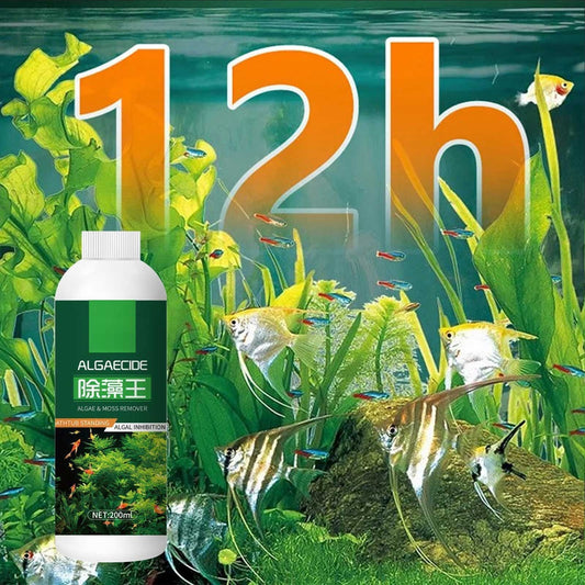 Powerful Aquarium Water Purification Tablet - Fast Water Purification - Aqua Safe for Fish Tank - Water Purification Tablets for Fish Tank - Aquarium 200ml