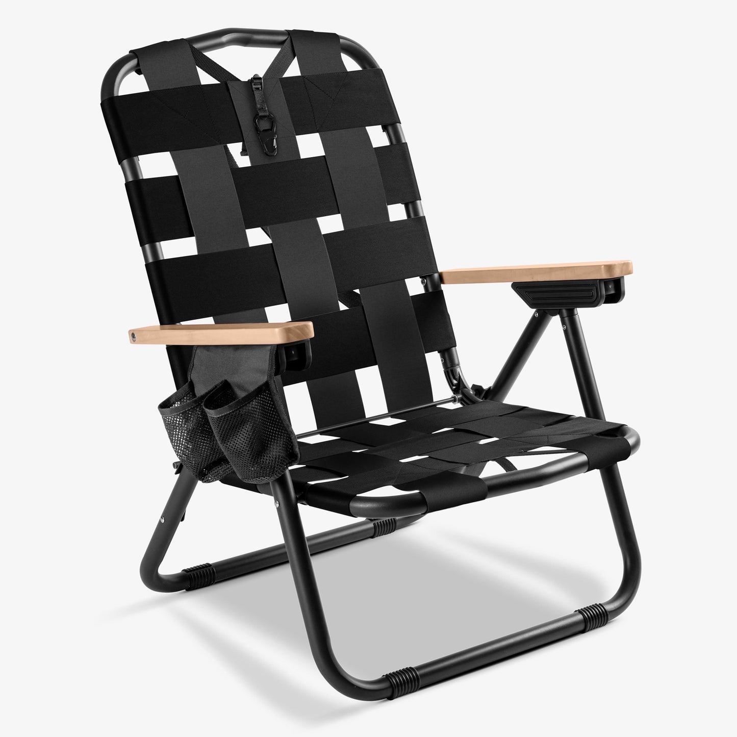 CleverMade KOVE Outdoor Chair - Midnight Black (1PK)