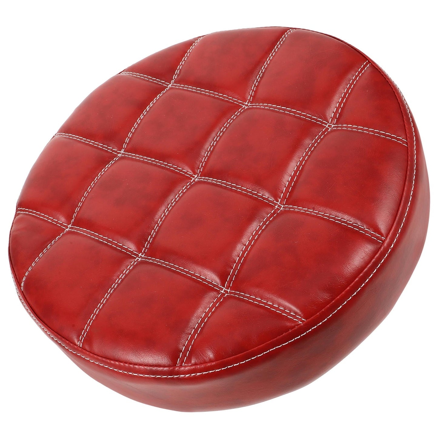 FUEENIRVA Round Stool Pu Seat Comfortable Sitting For Bar Counter 12.58X12.58X2.95In 1Pack