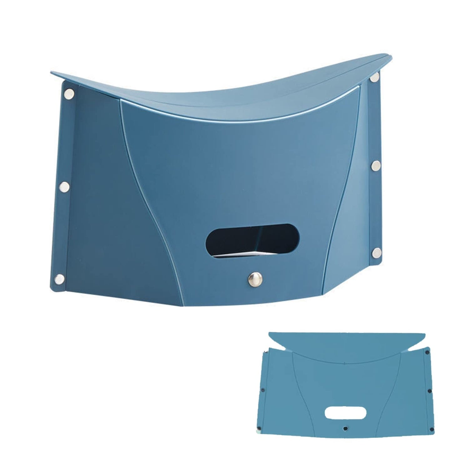 Folding Portable Camping Hiking Stool, Lightweight Collapsable Foldable Chair for Travel Gathering BBQ Subway Library Backpacking Outdoor Ultralight Mini (Yellow)