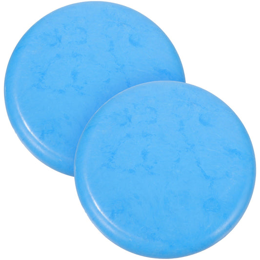 KALLORY 2 Set Round Plastic Stool Replacement Kit For Bar Stools For Restaurants Kitchens And Dining Areas