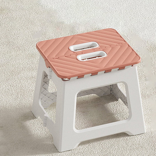Kraoden Portable Folding Stool, Lightweight Plastic Chair for Outdoor Camping, Home Use, Easy Assembly & Storage, Sturdy, Comfortable Seating with Anti-Slip Base