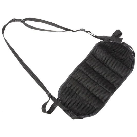 RENACLIPY 1Pack Foot Hammock Black Rectangular Design Prevent Leg Discomfort Ergonomic Support For Airplane Use