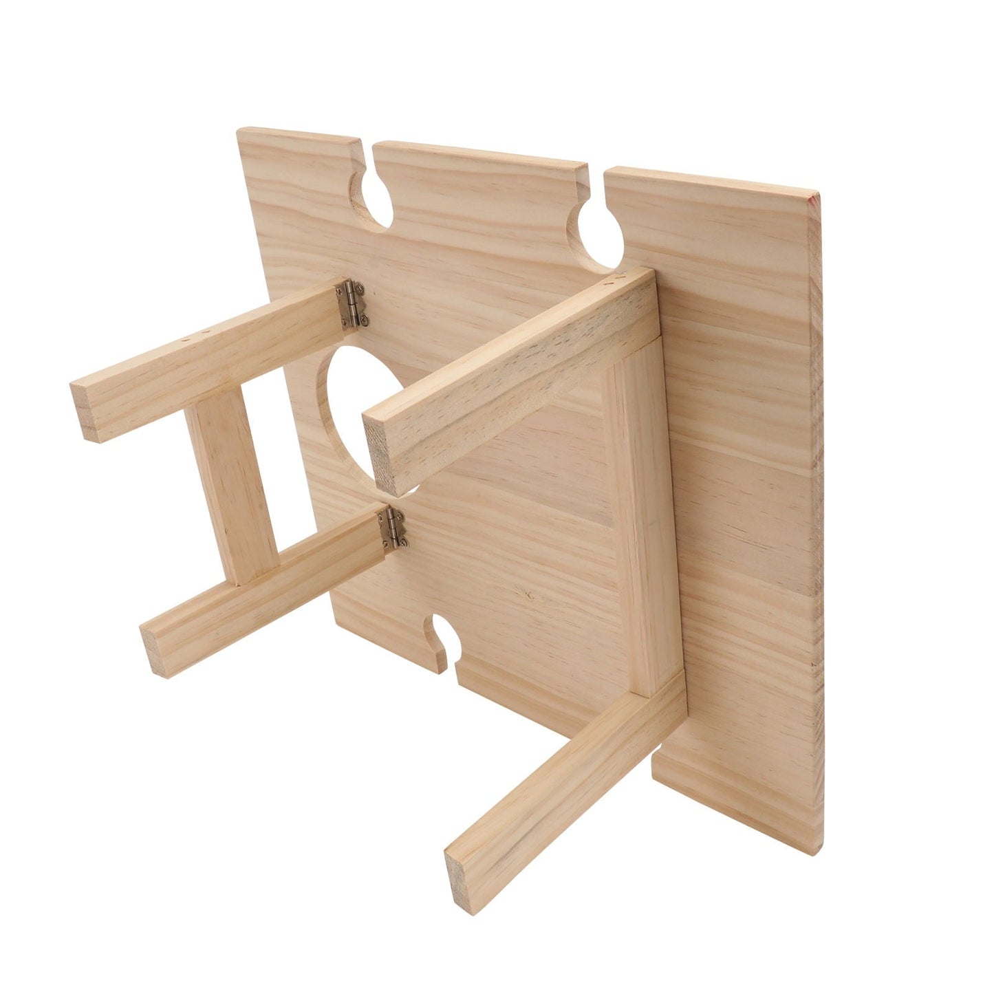 Raindrops 1 Pc Mini Picnic Table Travel Outdoor Small Table for Adults 34x11.8in