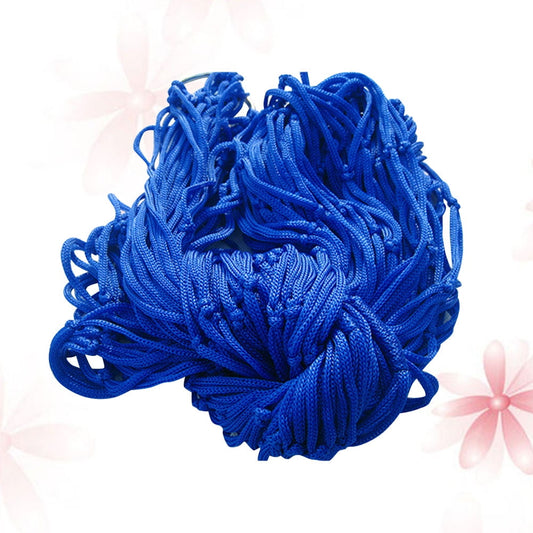 Raindrops 1Pack Durable Netted Hammock for Hiking and Picnic Bed Sleeping 240*80*05cm Blue