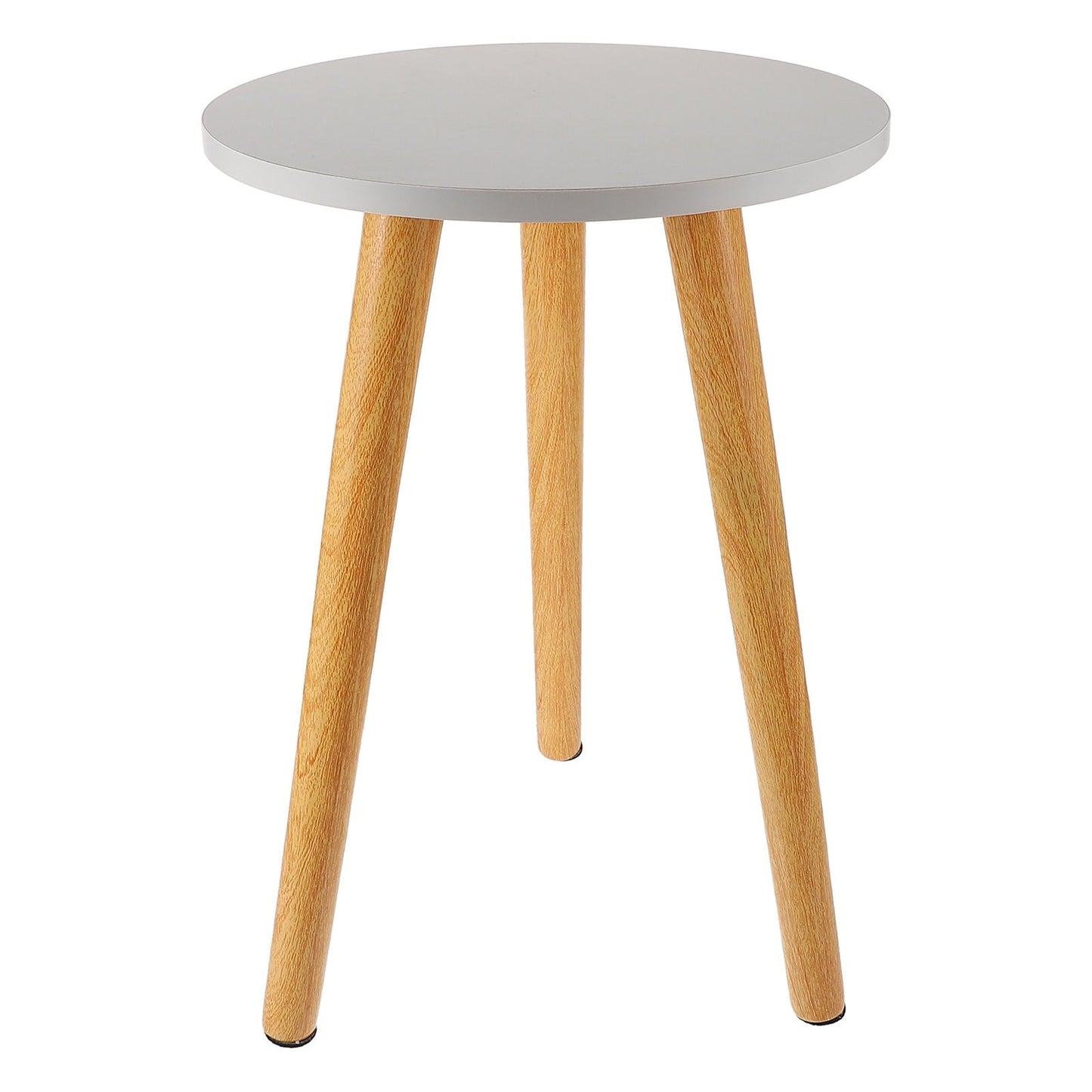 Raindrops 1Pack Round Tea Table White Dense Board Storage for Living Room Nordic Style