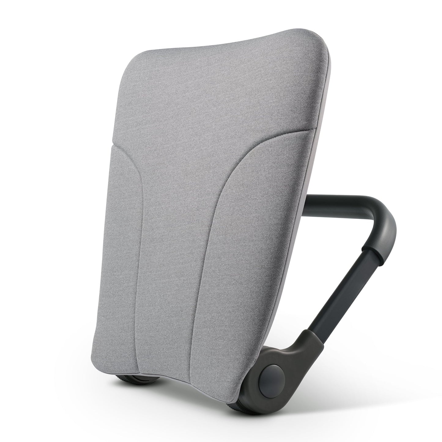 Ready Rocker Deluxe – Adjustable, Portable Rocker, Memory Foam Cover, Slate Grey