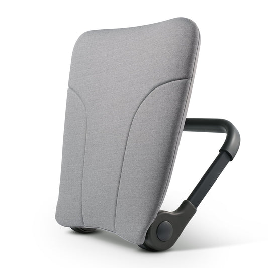 Ready Rocker Deluxe – Adjustable, Portable Rocker, Memory Foam Cover, Slate Grey