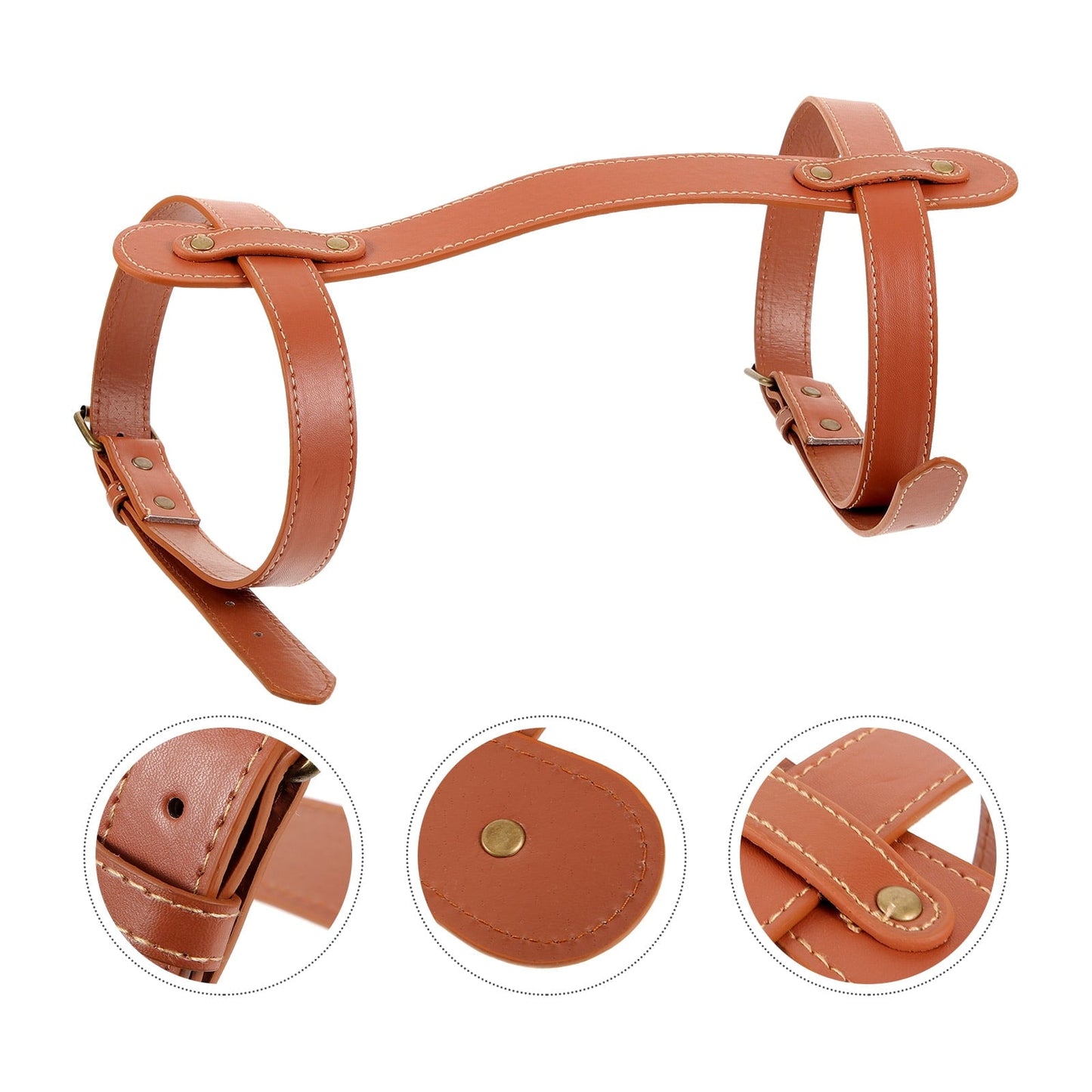 SOPOTUTU Floor Blanket Strap Durable Pu Binding Strap For Camping Picnics And Outdoor Activities Sturdy Easy To Use