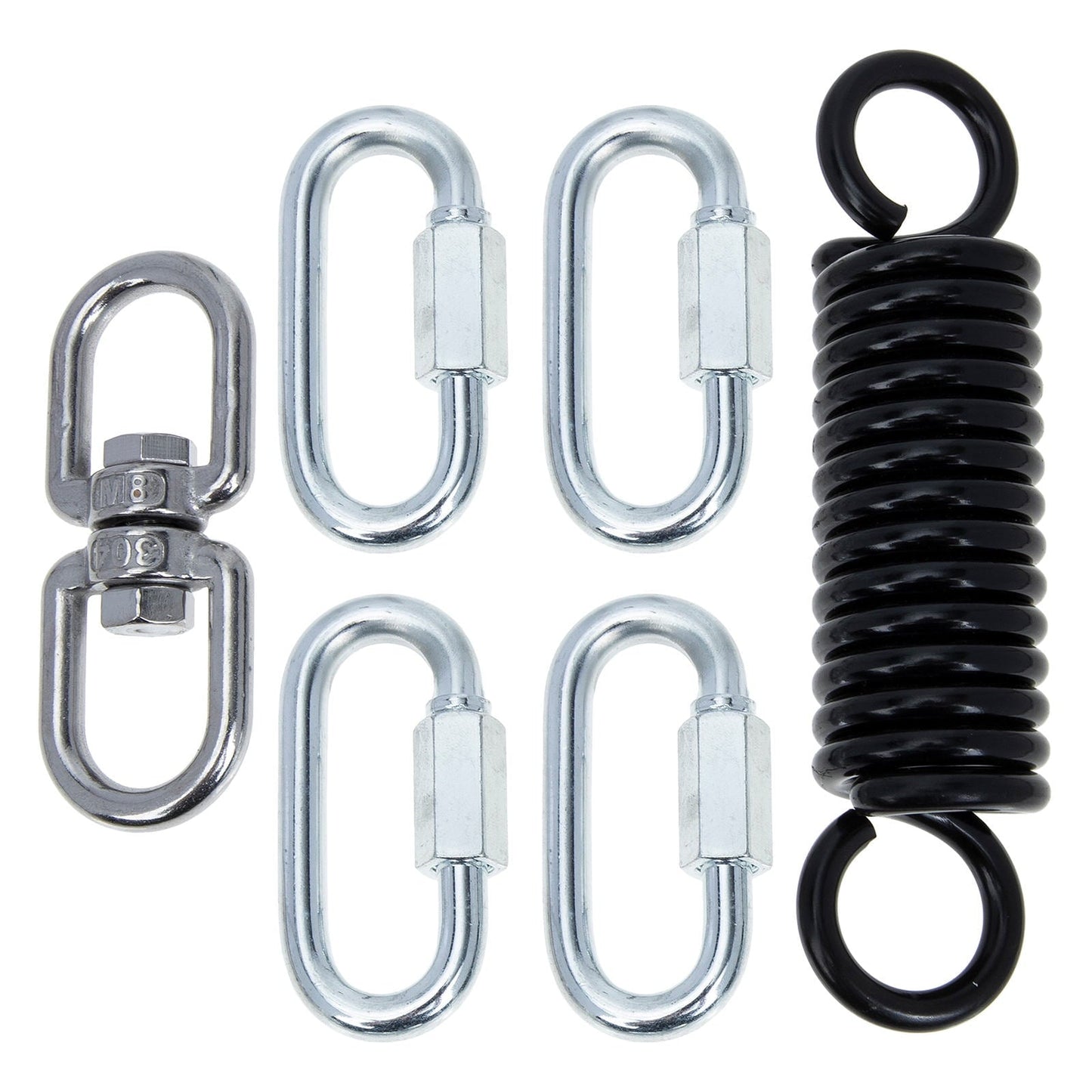 TINKSKY 1 Set Porch Swing Spring Steel for Extension and Indoor Use