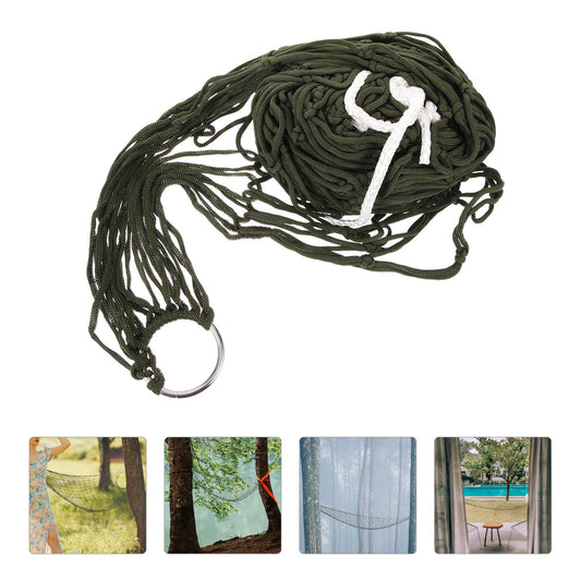 TINKSKY Nylon Hammock Durability Multiple Users Outdoor Use Army Set